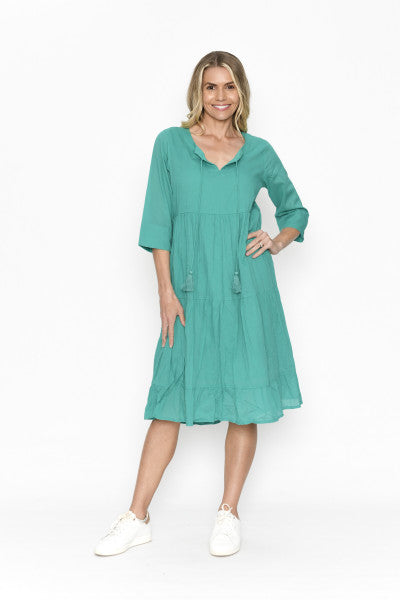 DW58H Amber Dress Solid With Lining