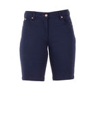 T3S2301070 Annie Slim Shorts | Navy