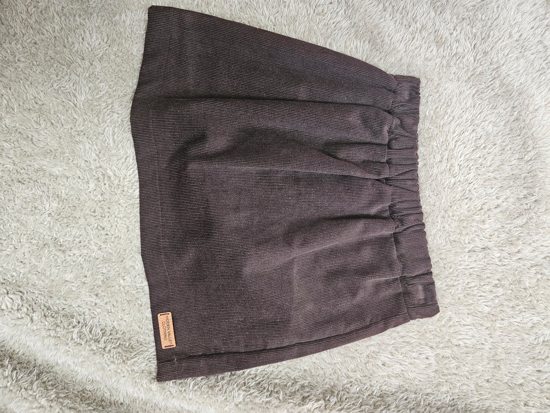 1431839 LILLY SKIRT- BROWN