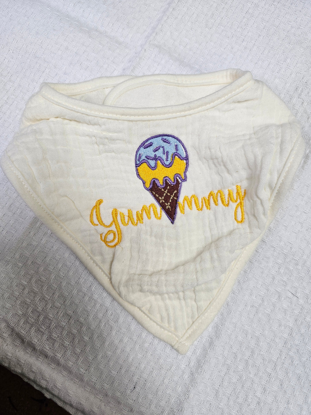 1431677 Ice-Cream Baby Bandanna Bib
