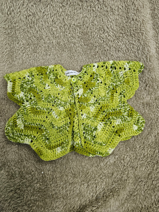 1431706 Butterfly Cardigan |Olive