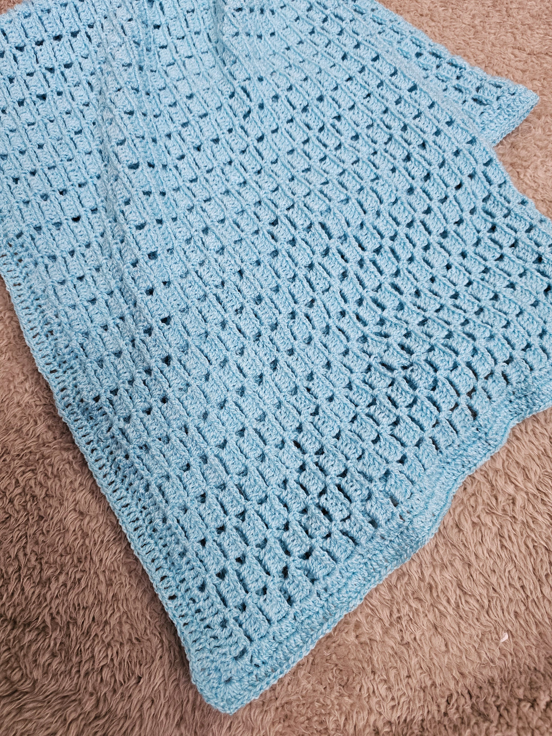 1431828 Blue Horizons Crochet Blanket