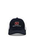 W5W1901CAP Buckle Trucker Cap | Navy/White
