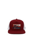 W5W1903CAP Patch HP Trucker Cap | Red/White |
