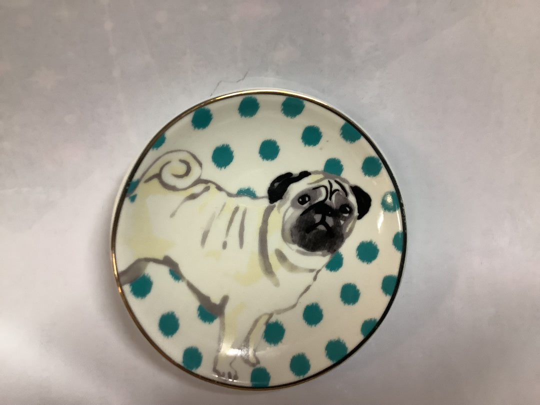 TD11 Pug Dog Trinket Dish