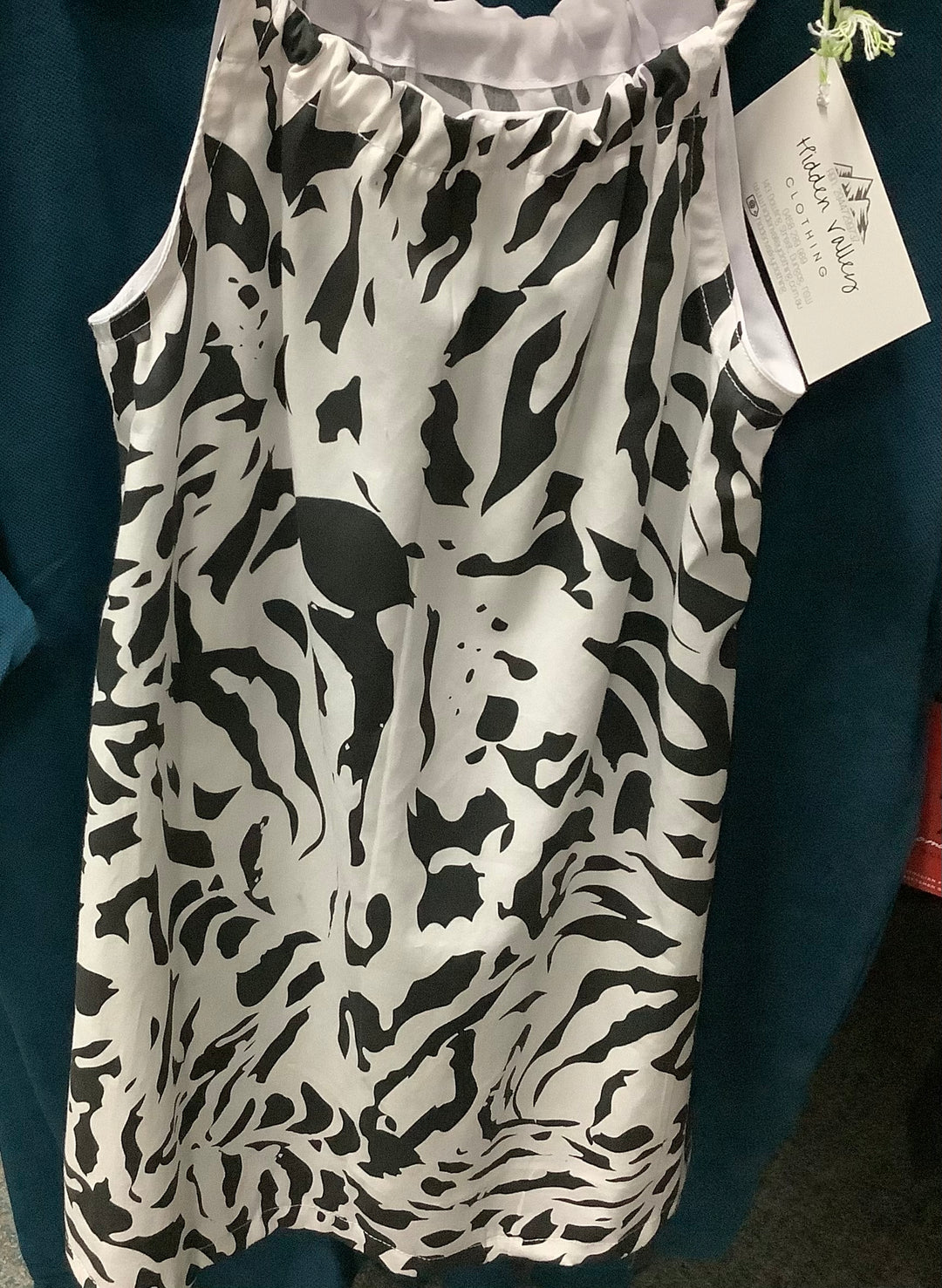 1431841 SIENNA DRESS - ZEBRA