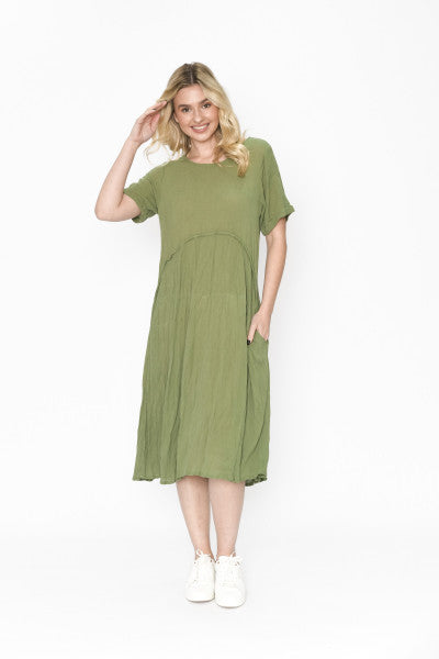 DW100F Melanie Rayon Curve Dress