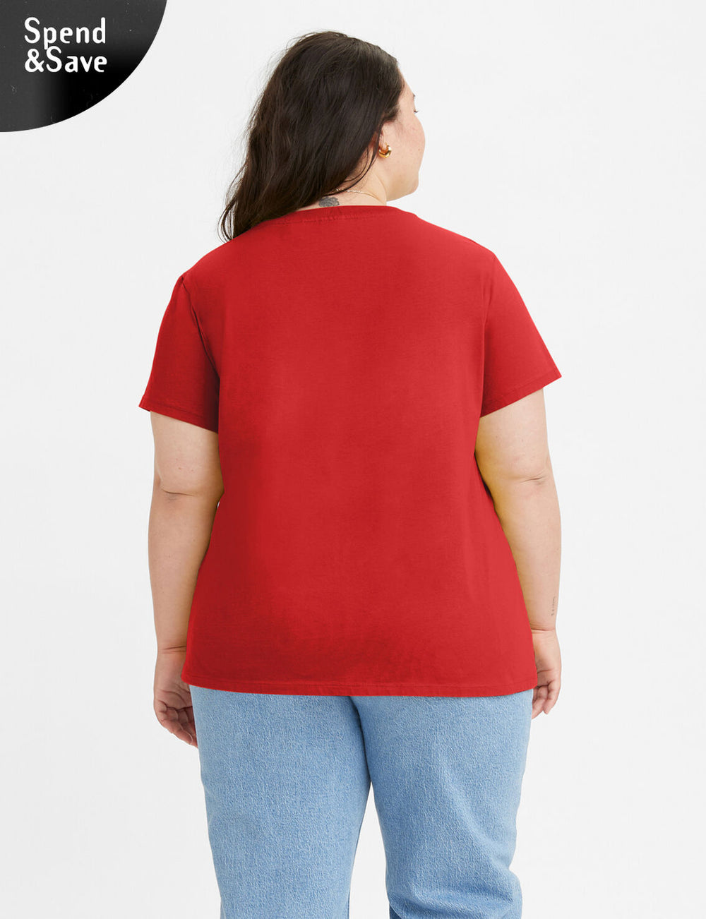 73478 The Perfect Tee | Poppy Red