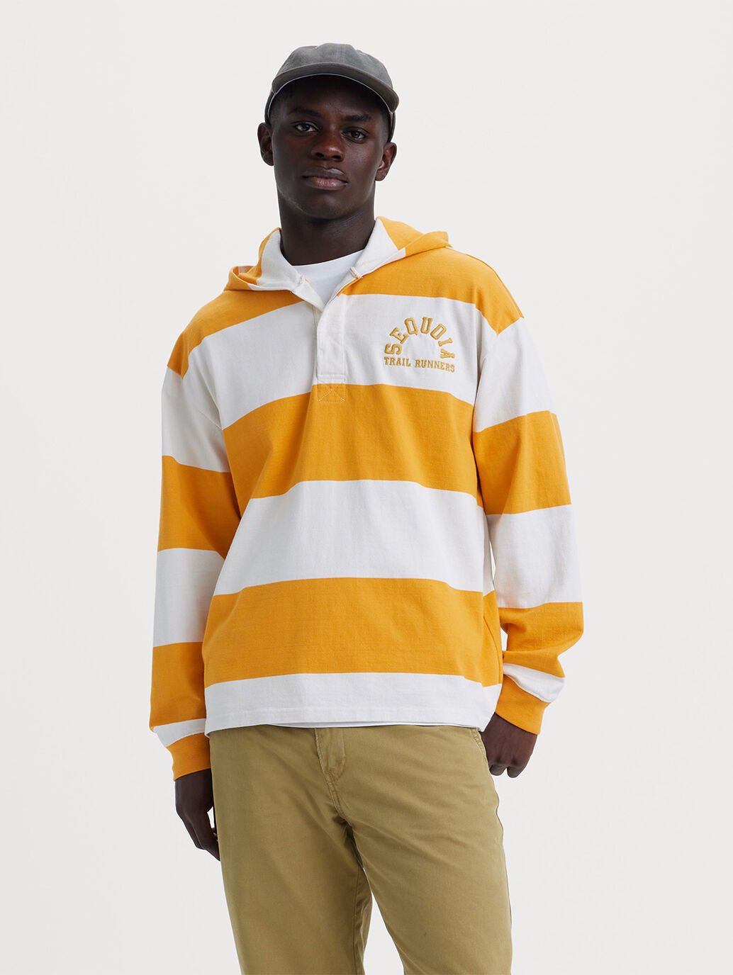 A79050000 Levis Club Rugby Sweatshirt |mGolden Glow