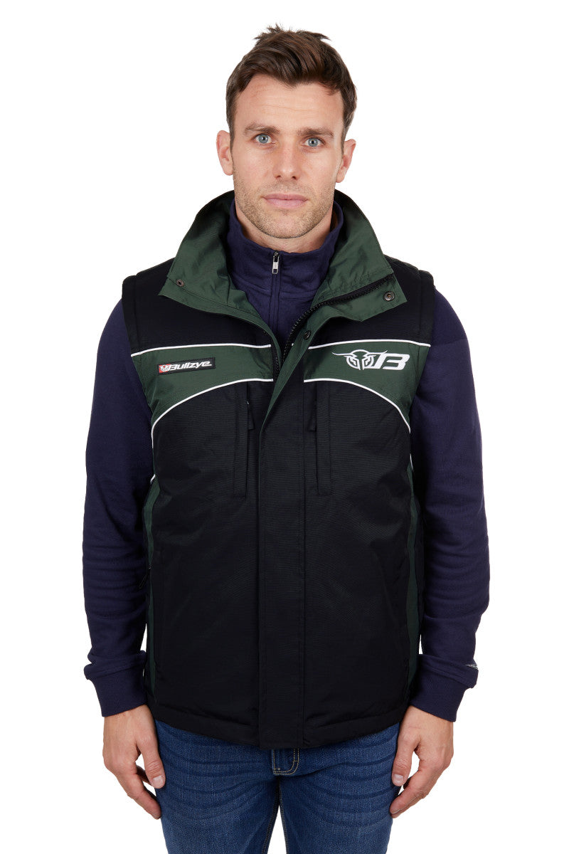 B4W1604039 Mens Bazooka Vest | Black/Green
