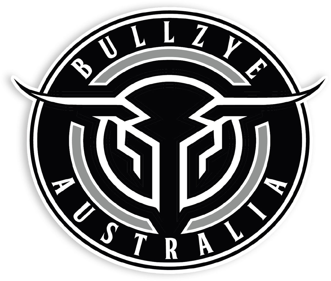 BCP1919STI Bullzye Bullring Sticker Size A | Black