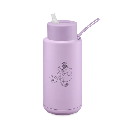 B05S09C56 34oz Disney Stainless Steel Ceramic Reusable Bottle | Urula / Lilac haze