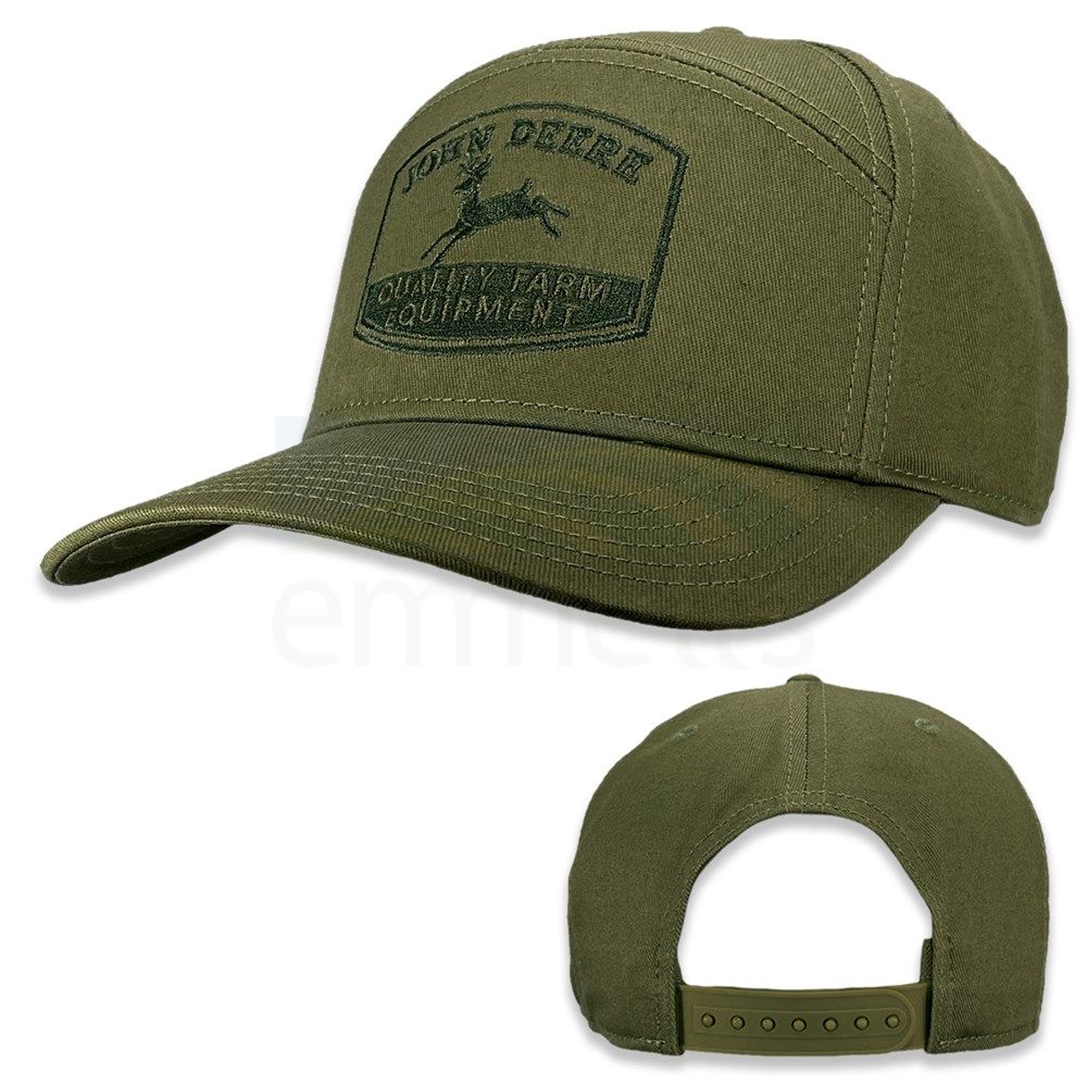 John Deere Olive Quality Farm Equipment Cap J11C-05EW-JDR-3QT