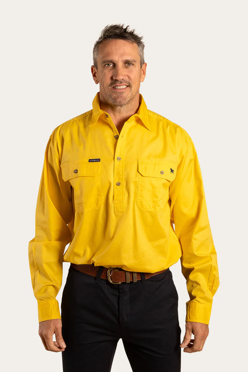 171110002 King River Half Button Work Shirt
