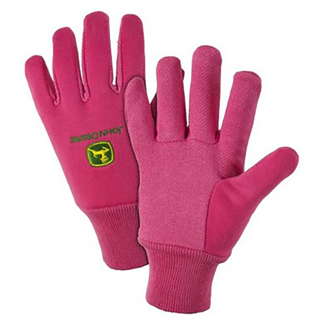 LP42387 Light-Duty Cotton Grip Pink Gloves