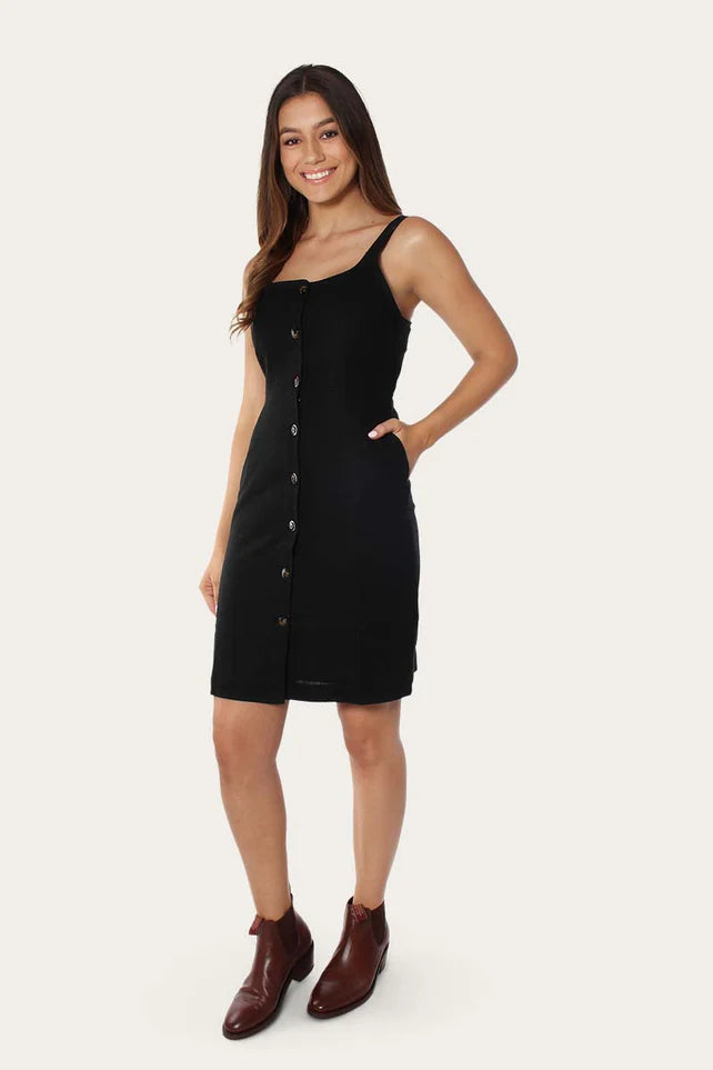 219235650 DANIELLE LINEN DRESS