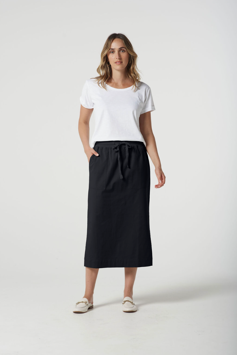 5241-179-S25 Bayside Linen Bias Skirt