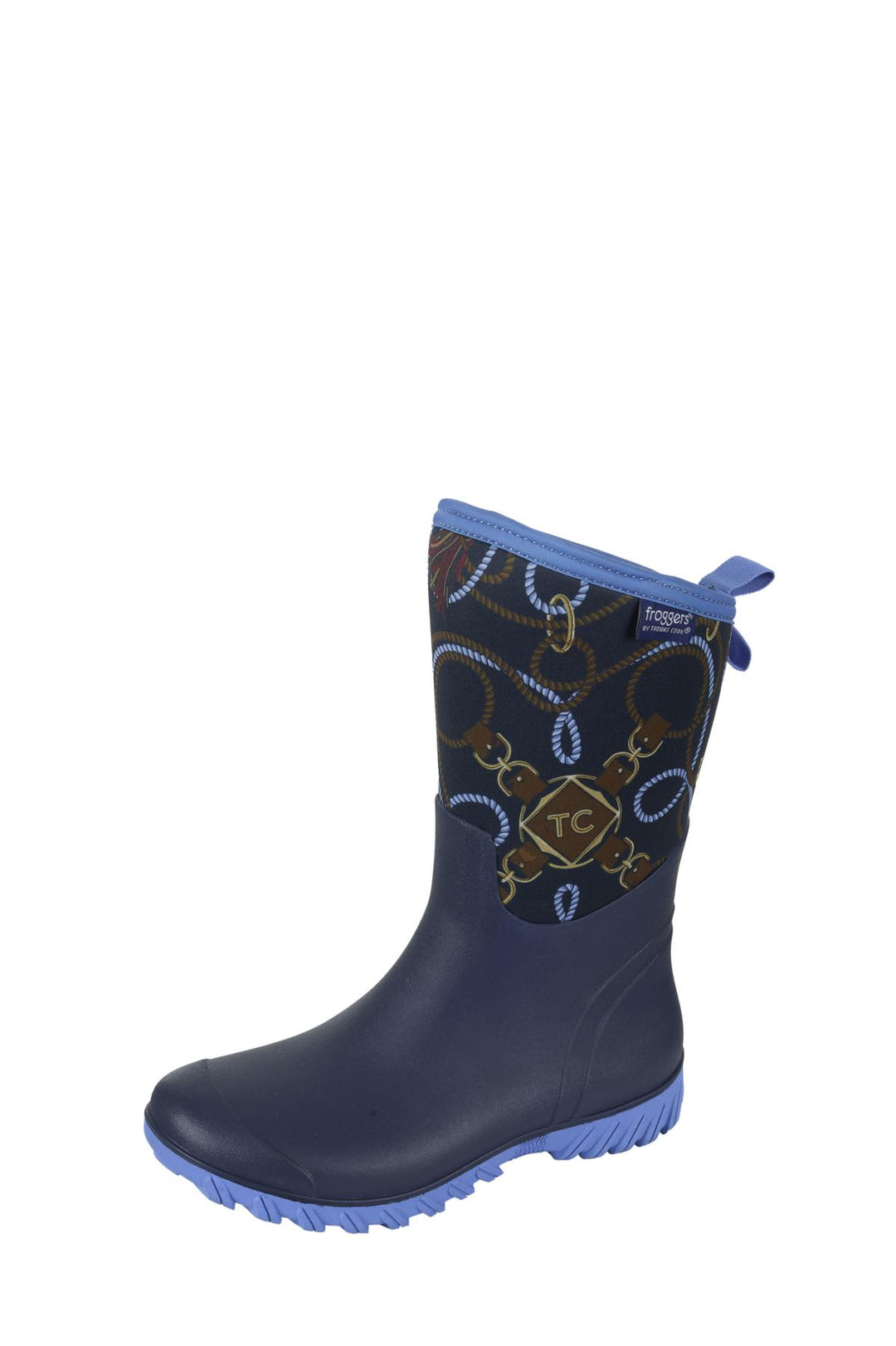T5W28477 Wmns Froggers Cirrus Mid Boot | Navy/Blue