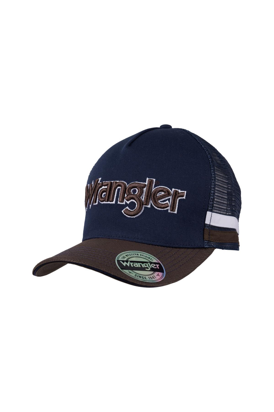 X5W1945CAP Raloh HP Trucker Cap Navy/Dark Tan