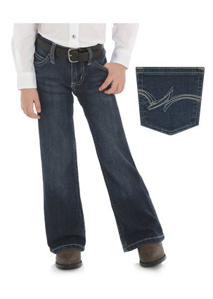 09MWGER Girls Retro Bootcut Jean | Indigo