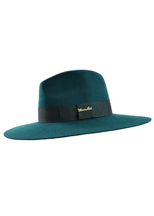 TCP1909HAT Augusta Crushable Wool Felt Hat | Teal
