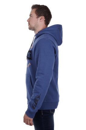 B3W1512247 Bowen Pullover Hoodie | Blue Steel