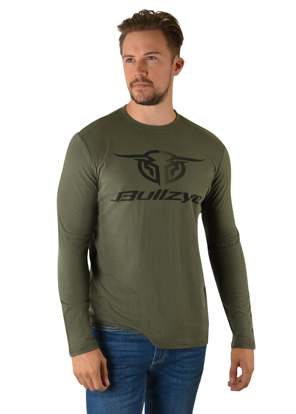 B2W1515167 Mens Adjustment Long Sleeve Tee | Green