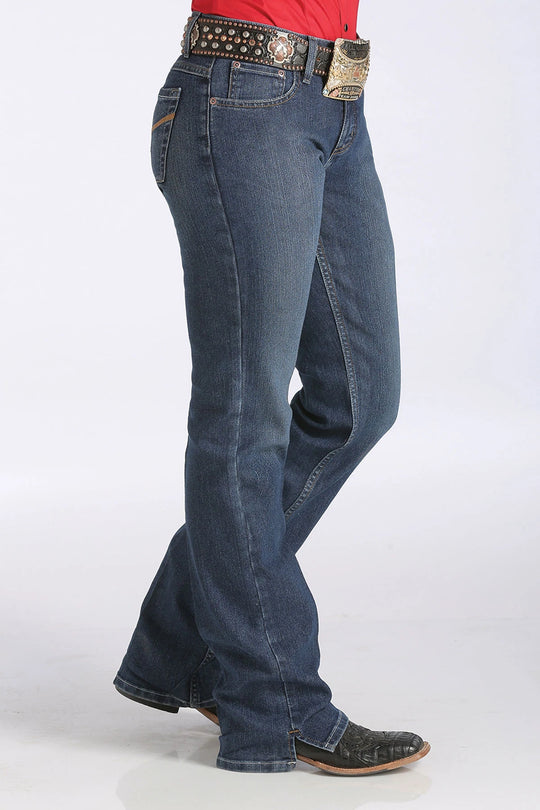 MJ80053073 Kylie Cinch Jean | Dark Stone Wash | Regular