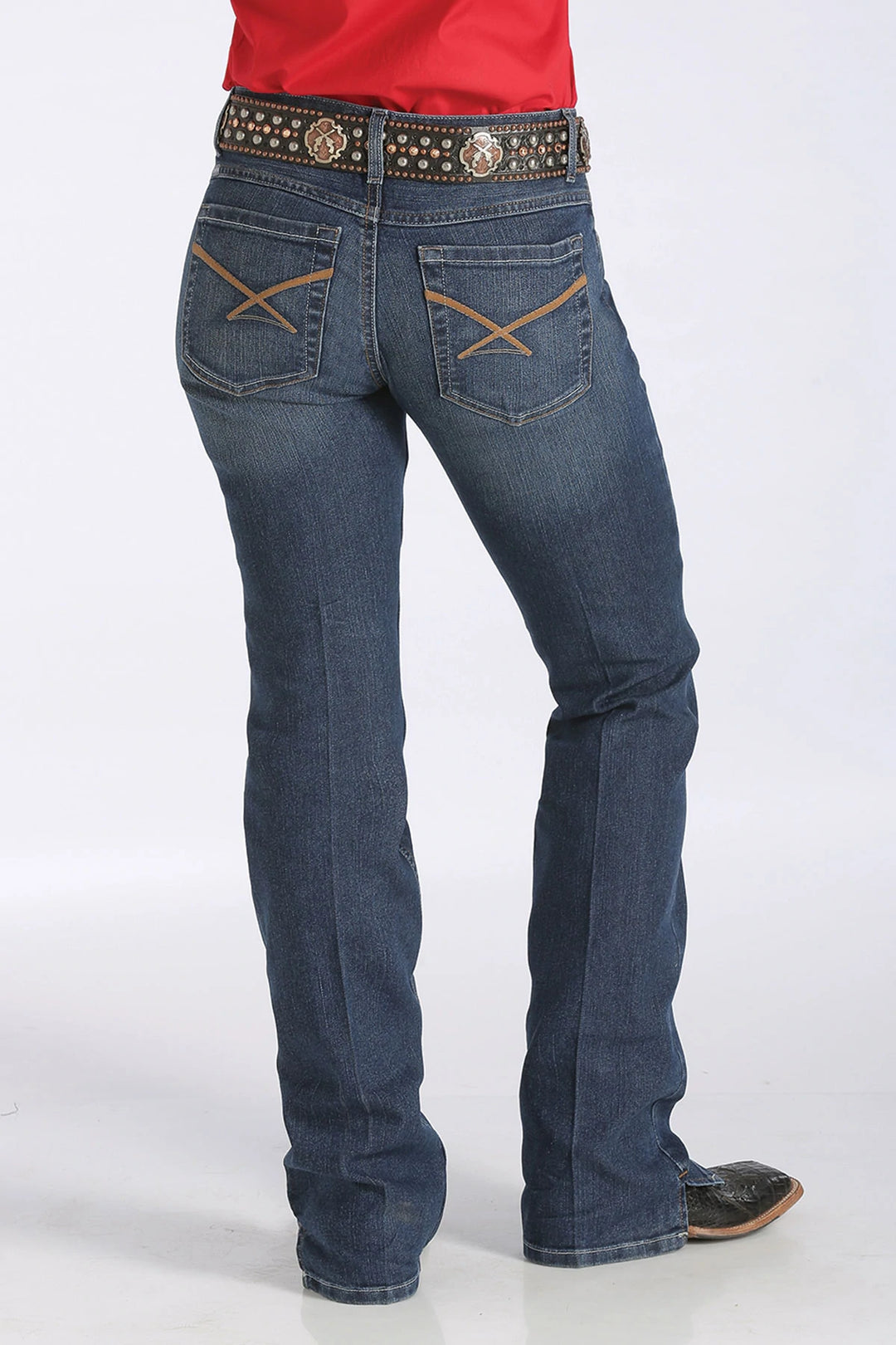 MJ80053073 Kylie Cinch Jean | Dark Stone Wash | Regular