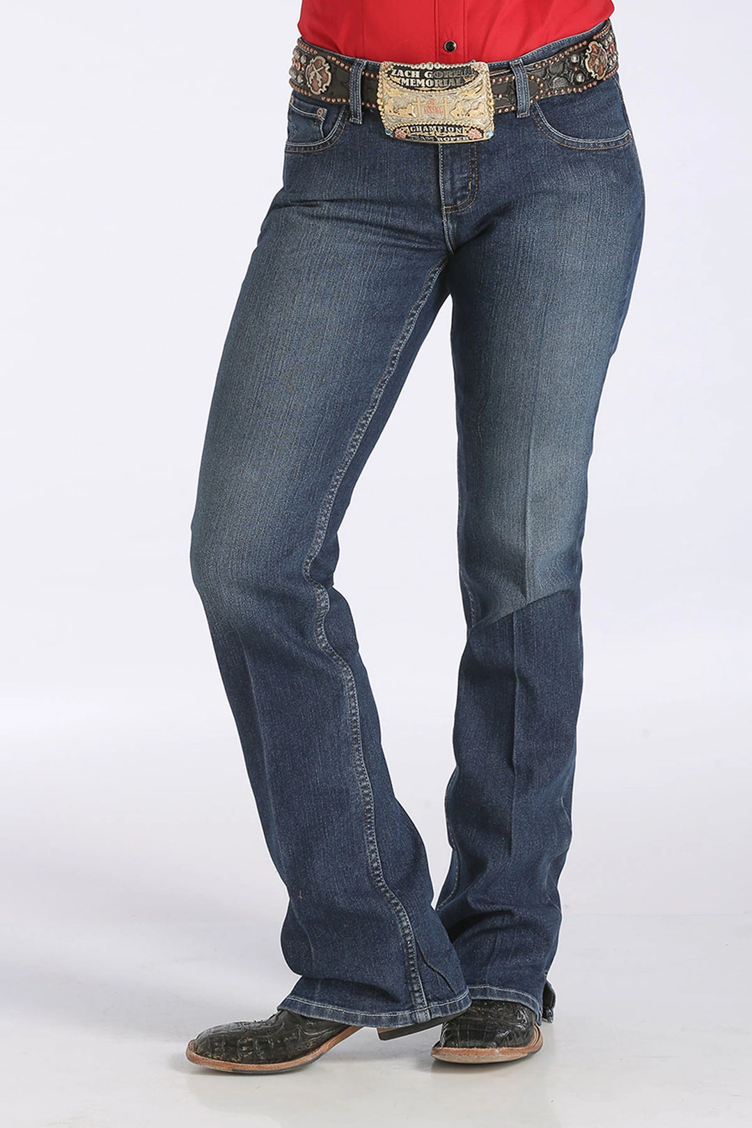 MJ80053073 Kylie Cinch Jean | Dark Stone Wash | Regular