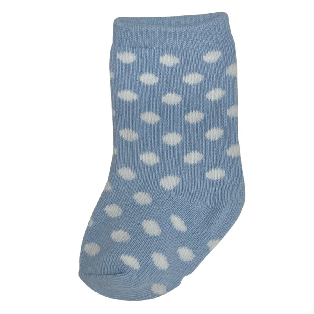 SBSP Baby Socks | Blue Spot