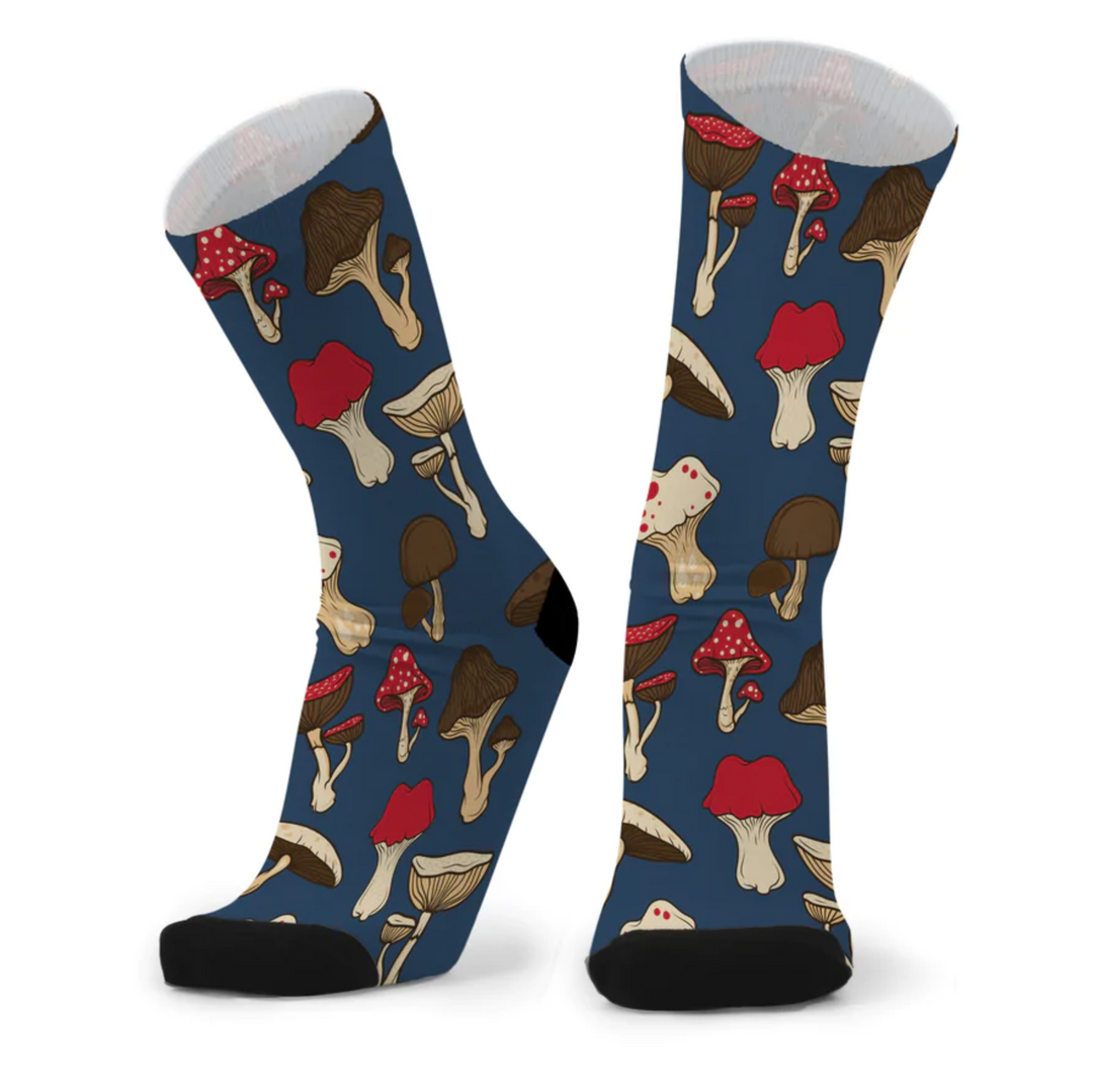 RFM20008 Blue Shrooms Socks