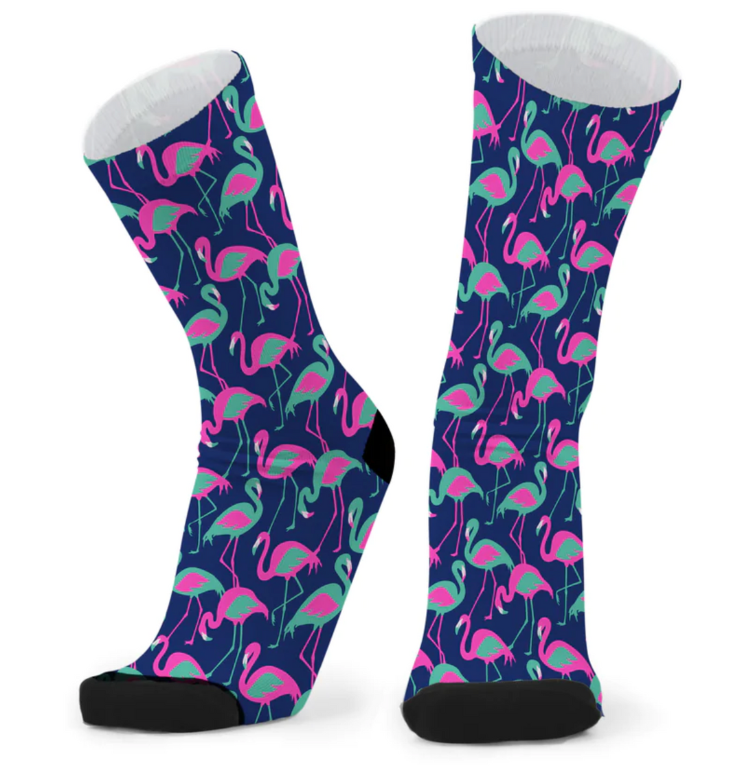 RFM20014 Blue Flamingo Socks
