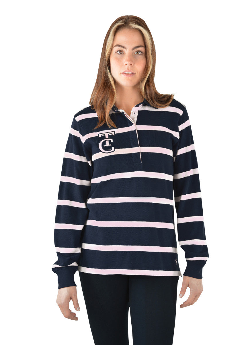 T3W2506094 Wmns Brie Classic Rugby | Navy/Pink
