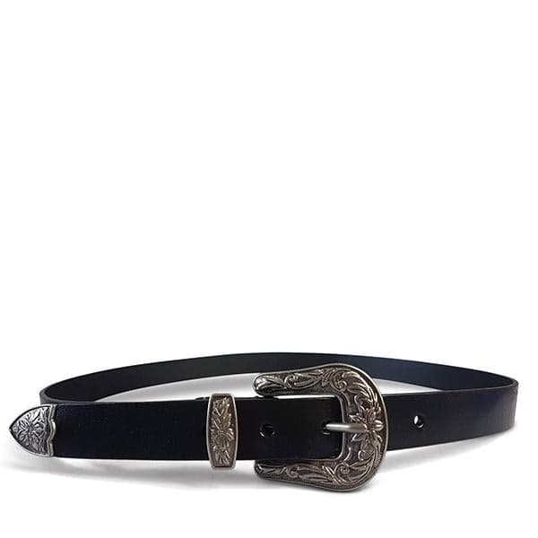 1092016 Camden Leather Belt | Black