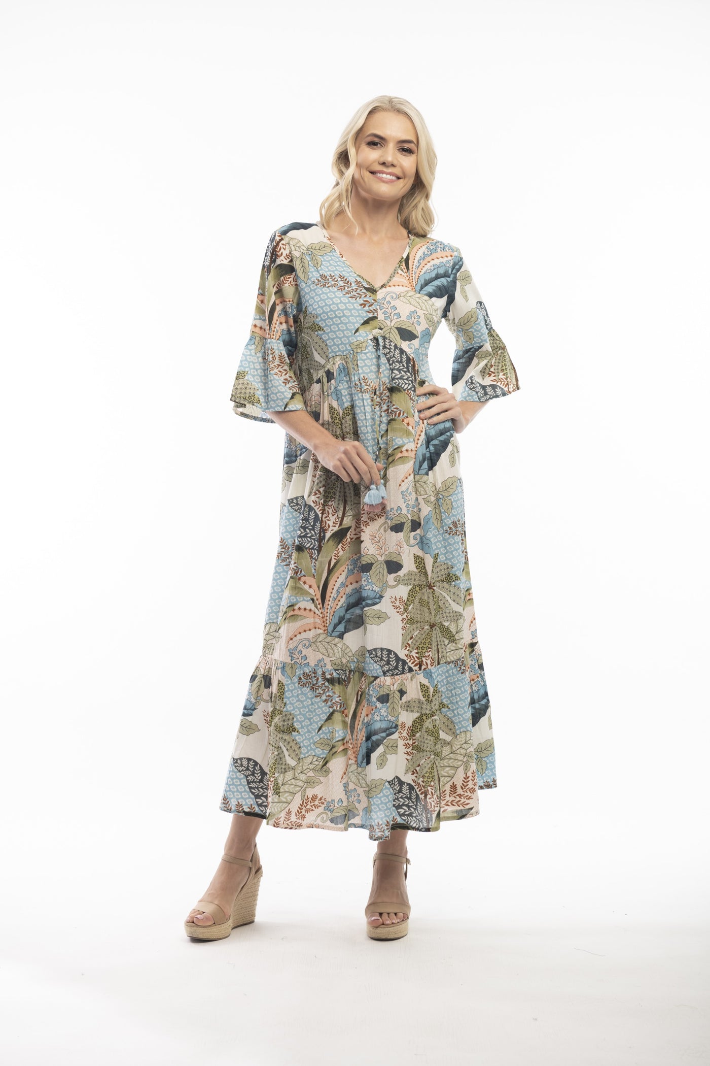 2138 Hallstat Dress Maxi | Print