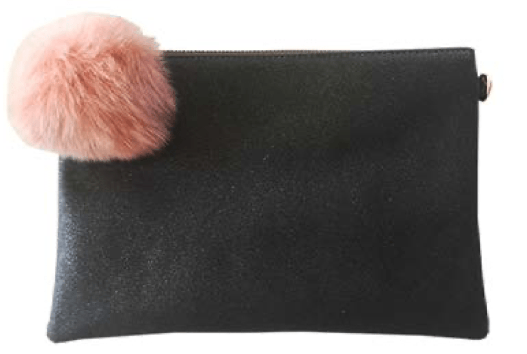 Hidden Valley Clothing CLUTCH Pom Pom Clutch | Graphite Grey