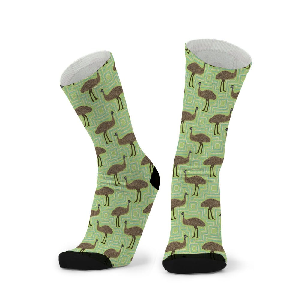 REDFOXSOX Socks RFM20006 Old Man Emu Socks