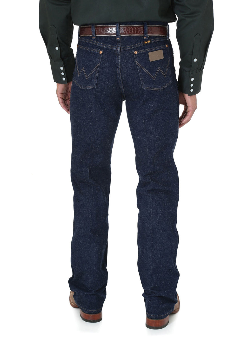 0947STR36 Men’s Cowboy Cut Stretch Regular Fit 36" Leg Jean | Navy