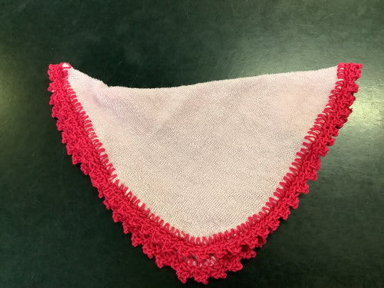 1432051 Baby Washer Hand Crochet Edge