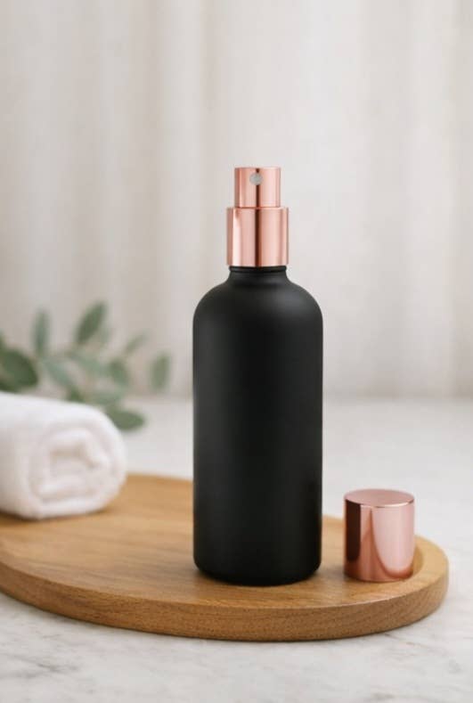 100ml Matte Black Room Sprays: Black Raspberry & Vanilla