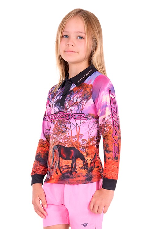 B6S5501598 Girls Grazing Long Sleeve Tee