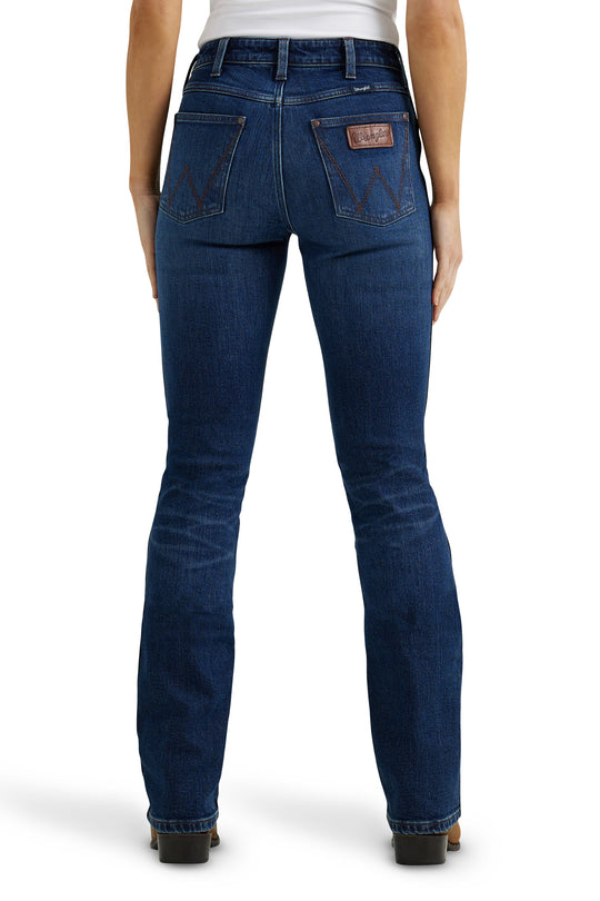 W112352982  Women’s Retro® High Rise Boot Cut 32" leg Jean - Bailey | Isla