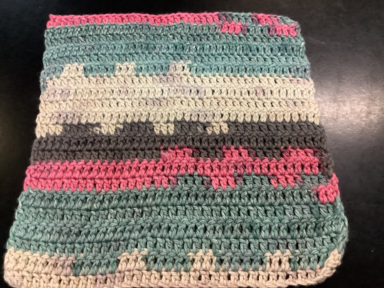 143143157 HVC Hand Crocheted Face Washer