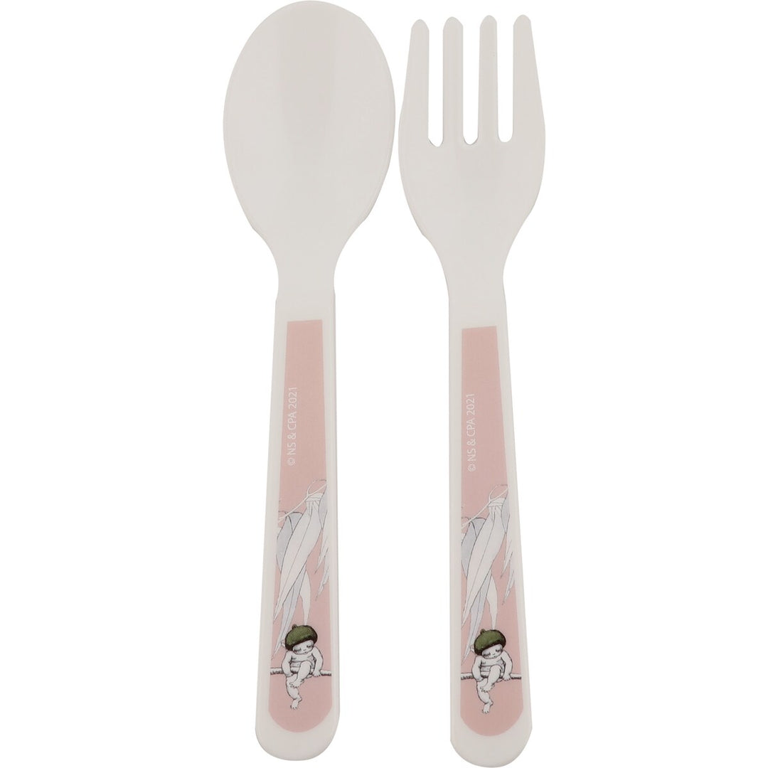 May Gibbs Divider Plate & Spoon Set + Travel Cutlery Set