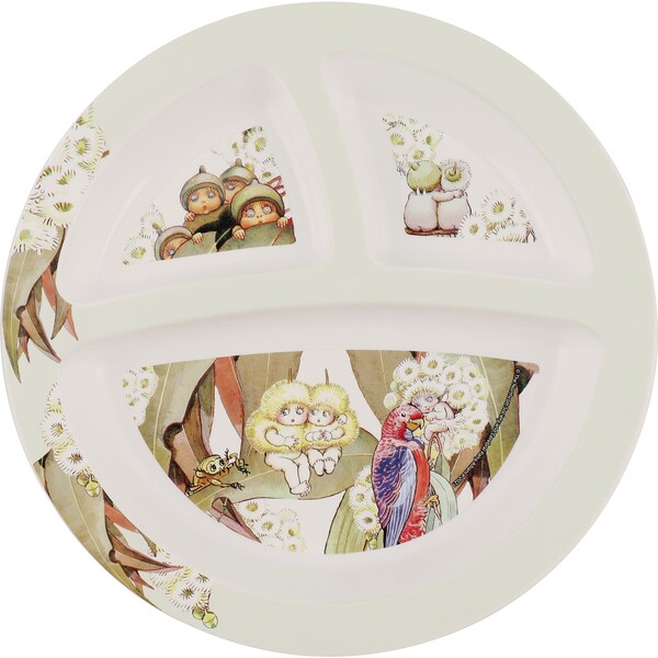 May Gibbs Divider Plate & Spoon Set + Travel Cutlery Set