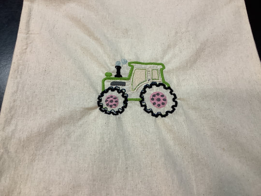 1431624 HVC Embroided cotton Shopper Bag | Multi