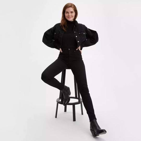 188820031 721 High Rise Skinny | Black
