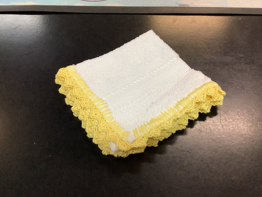 1431453 Crocheted Edge Face Washer