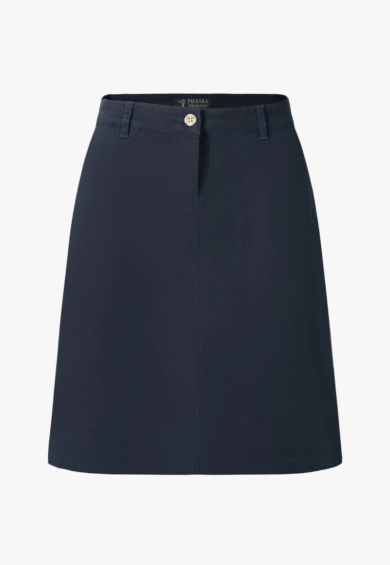 RMPC150 DAPHNE Chino A-Line Skirt